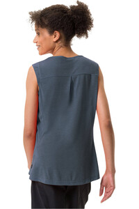 Vaude camiseta tirantes Women's Skomer Hiking Top vista trasera