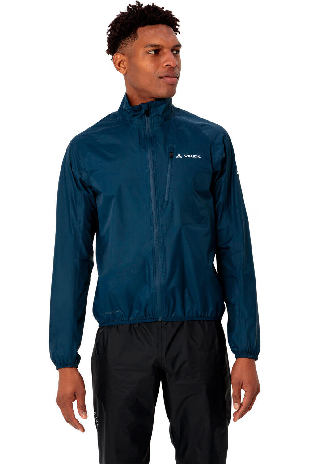 Vaude chaqueta impermeable ciclismo hombre Men's Drop Jacket III vista frontal