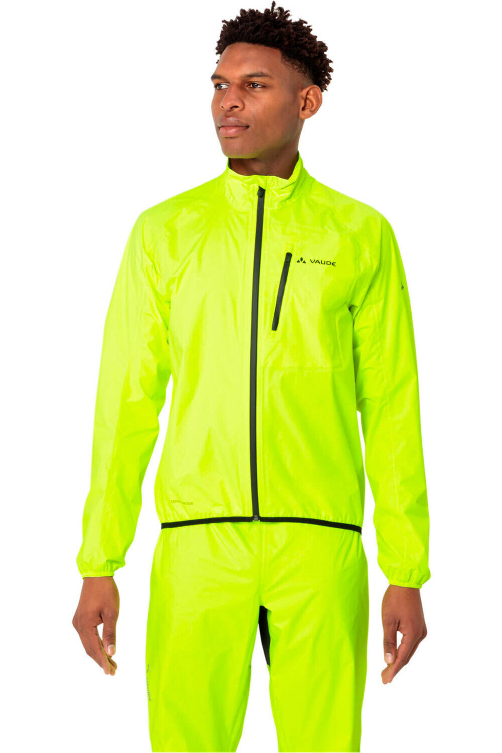 Vaude chaqueta impermeable ciclismo hombre Men's Drop Jacket III vista frontal