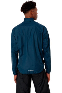 Vaude chaqueta impermeable ciclismo hombre Men's Drop Jacket III vista trasera