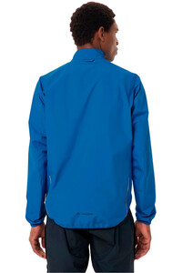 Vaude chaqueta impermeable ciclismo hombre Men's Drop Jacket III vista trasera