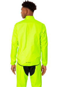 Vaude chaqueta impermeable ciclismo hombre Men's Drop Jacket III vista trasera