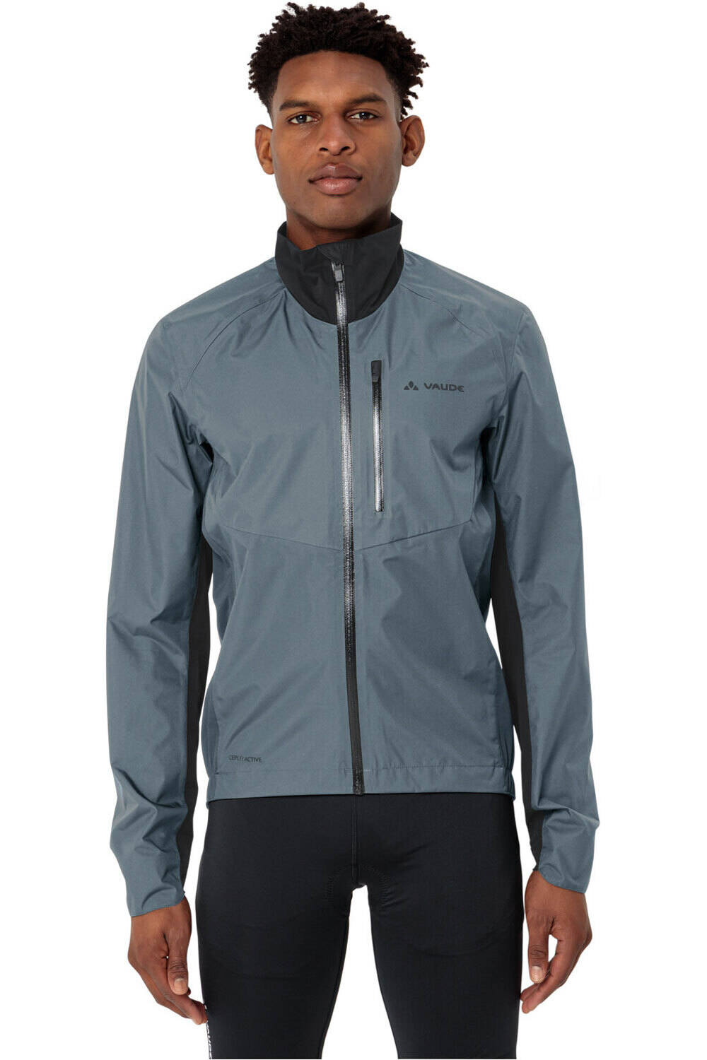 Vaude chaqueta impermeable ciclismo hombre Men's Kuro Rain Jacket vista frontal