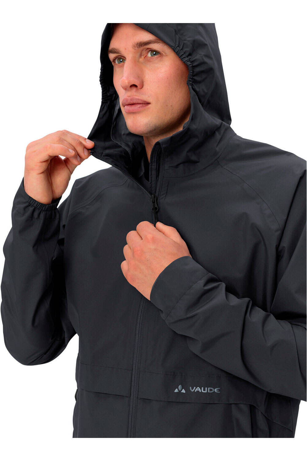 Vaude chaqueta impermeable ciclismo hombre Men's Loamer Rain Jacket vista detalle