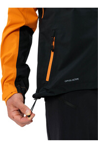 Vaude chaqueta impermeable ciclismo hombre Men's Moab Rain Jacket vista detalle