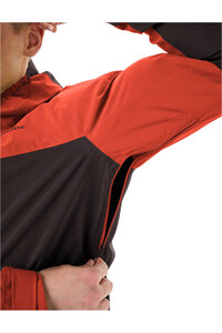 Vaude chaqueta impermeable ciclismo hombre Men's Moab Rain Jacket vista detalle