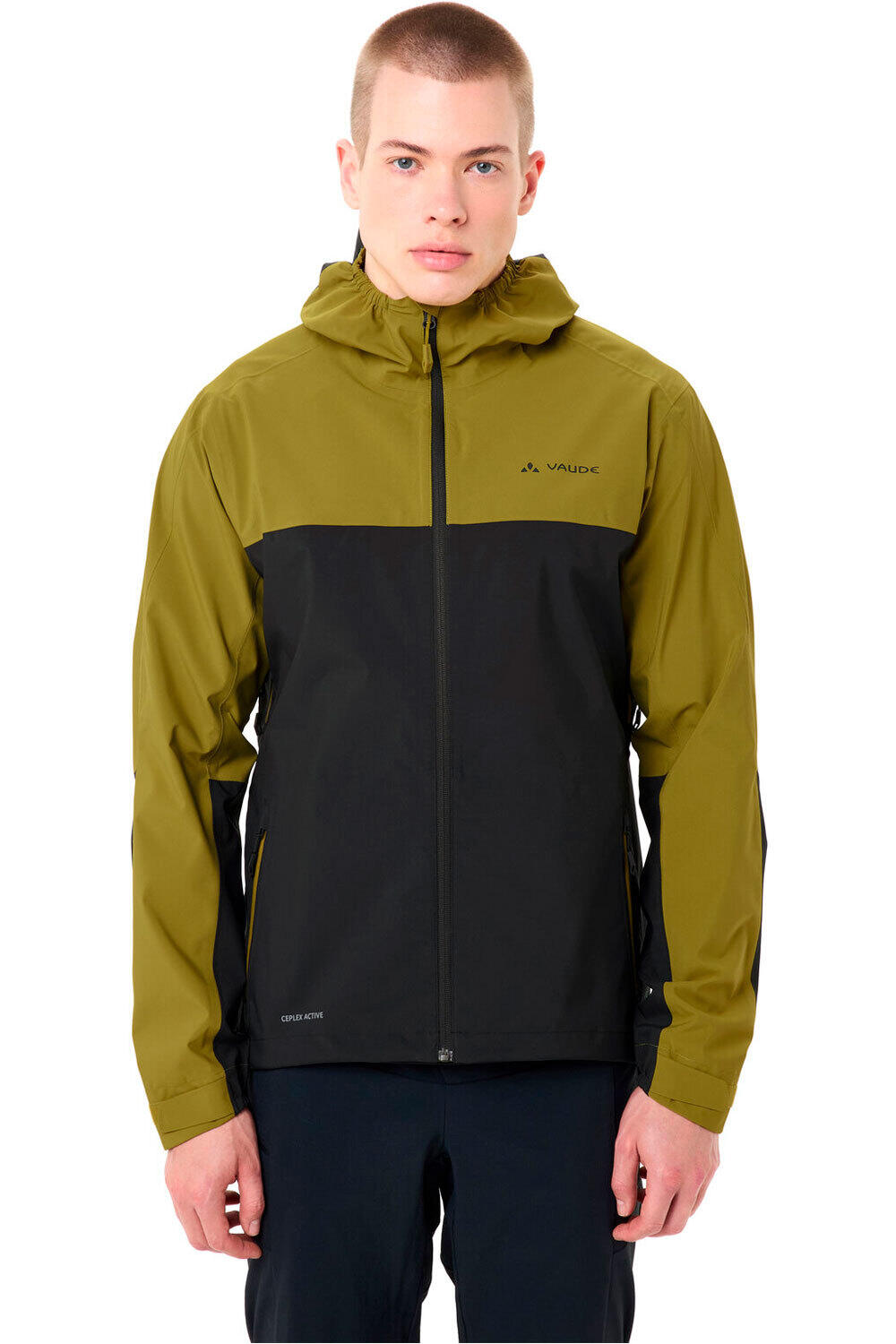 Vaude chaqueta impermeable ciclismo hombre Men's Moab Rain Jacket vista frontal