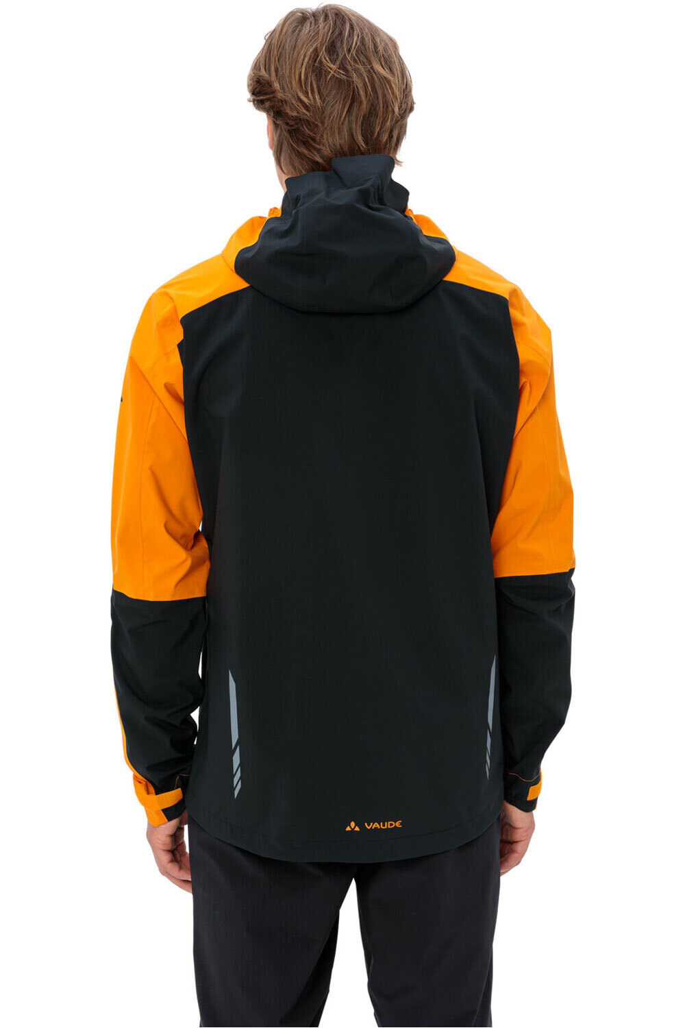 Vaude chaqueta impermeable ciclismo hombre Men's Moab Rain Jacket vista trasera