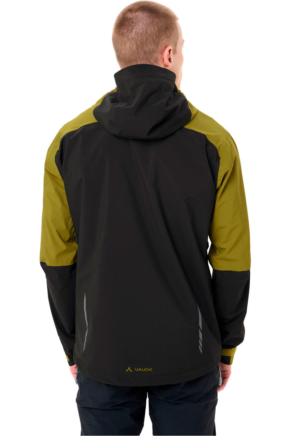 Vaude chaqueta impermeable ciclismo hombre Men's Moab Rain Jacket vista trasera
