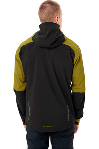 Vaude chaqueta impermeable ciclismo hombre Men's Moab Rain Jacket vista trasera
