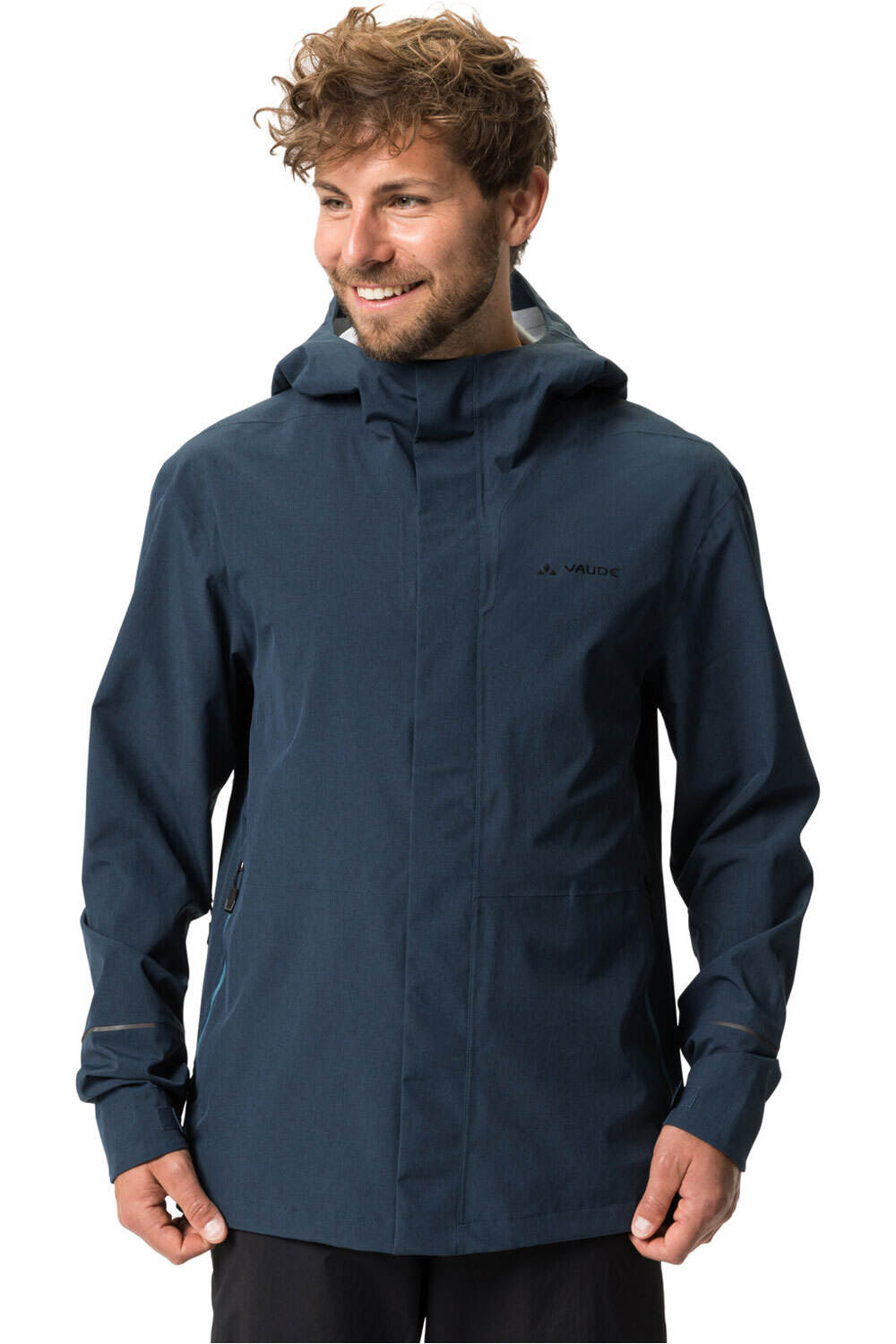 Vaude chaqueta impermeable ciclismo hombre Men's Yaras Rain Jacket II vista frontal