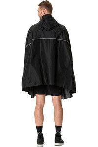 Vaude chaqueta impermeable ciclismo hombre Valdipino Poncho vista trasera