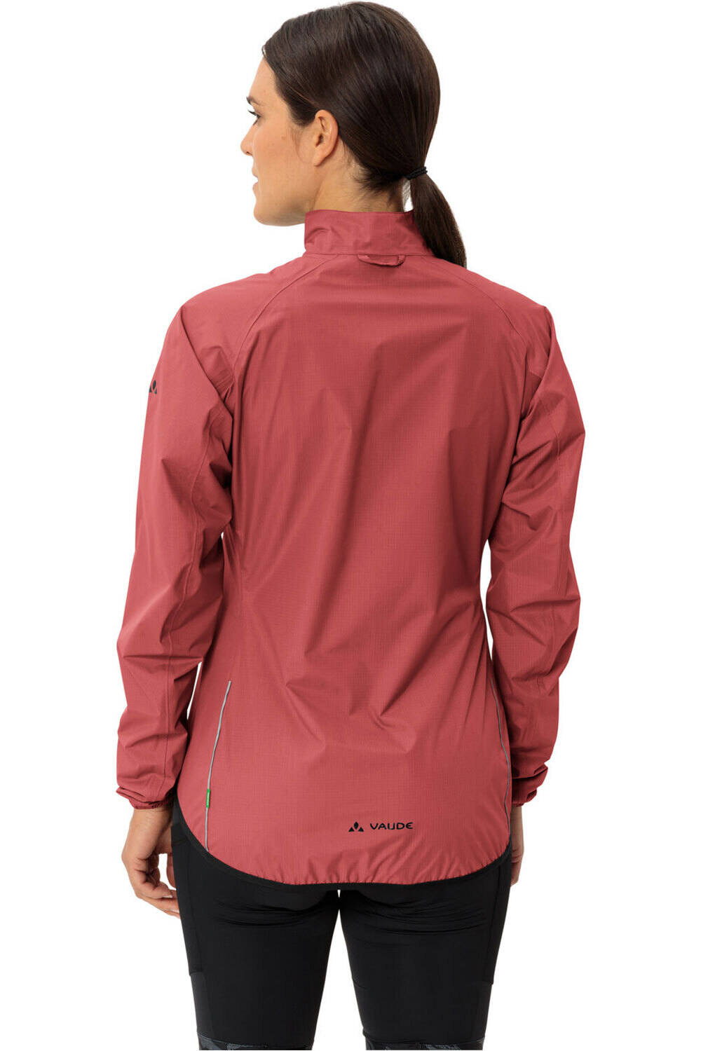 Vaude chaqueta impermeable ciclismo mujer Women's Drop Jacket III vista trasera