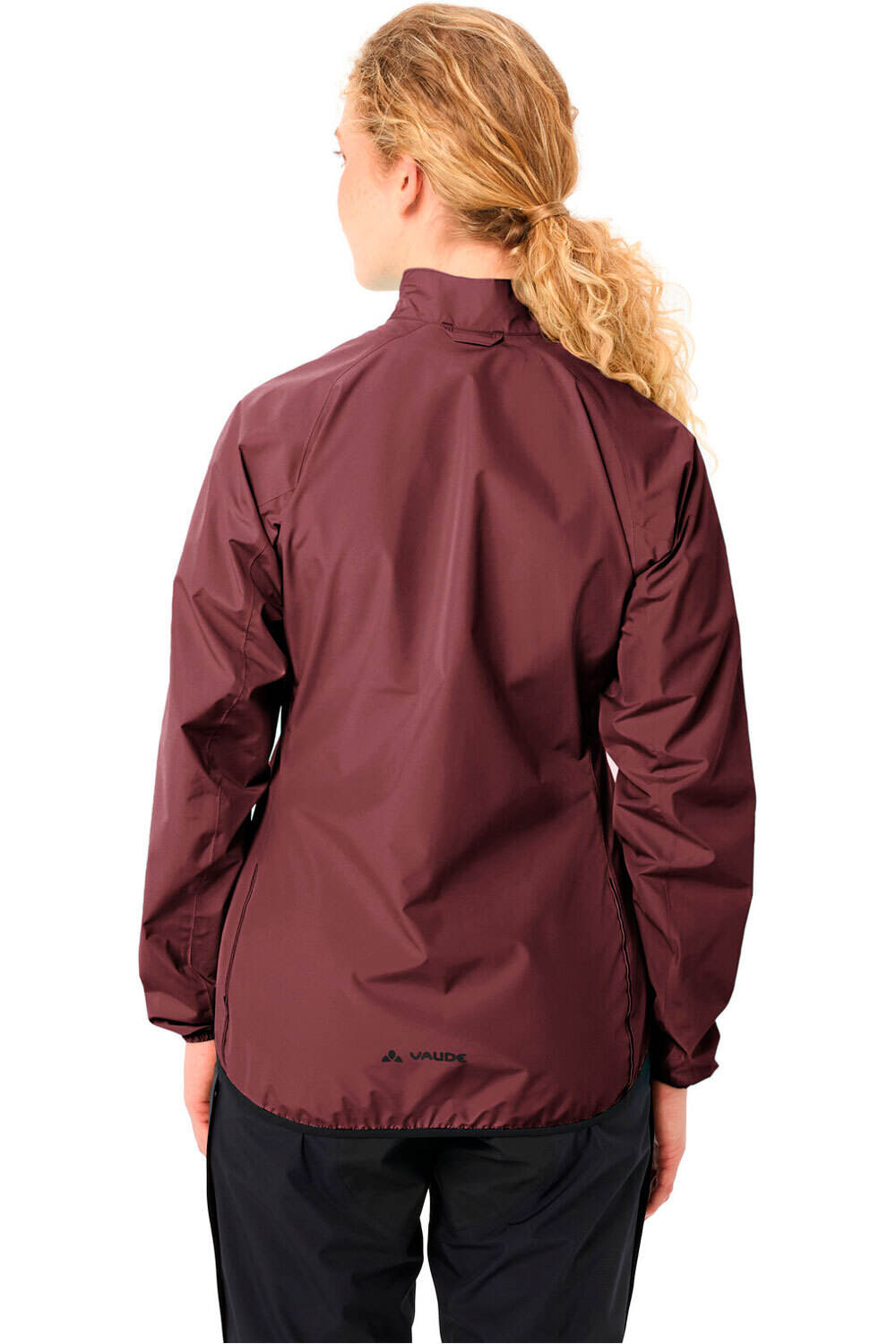 Vaude chaqueta impermeable ciclismo mujer Women's Drop Jacket III vista trasera