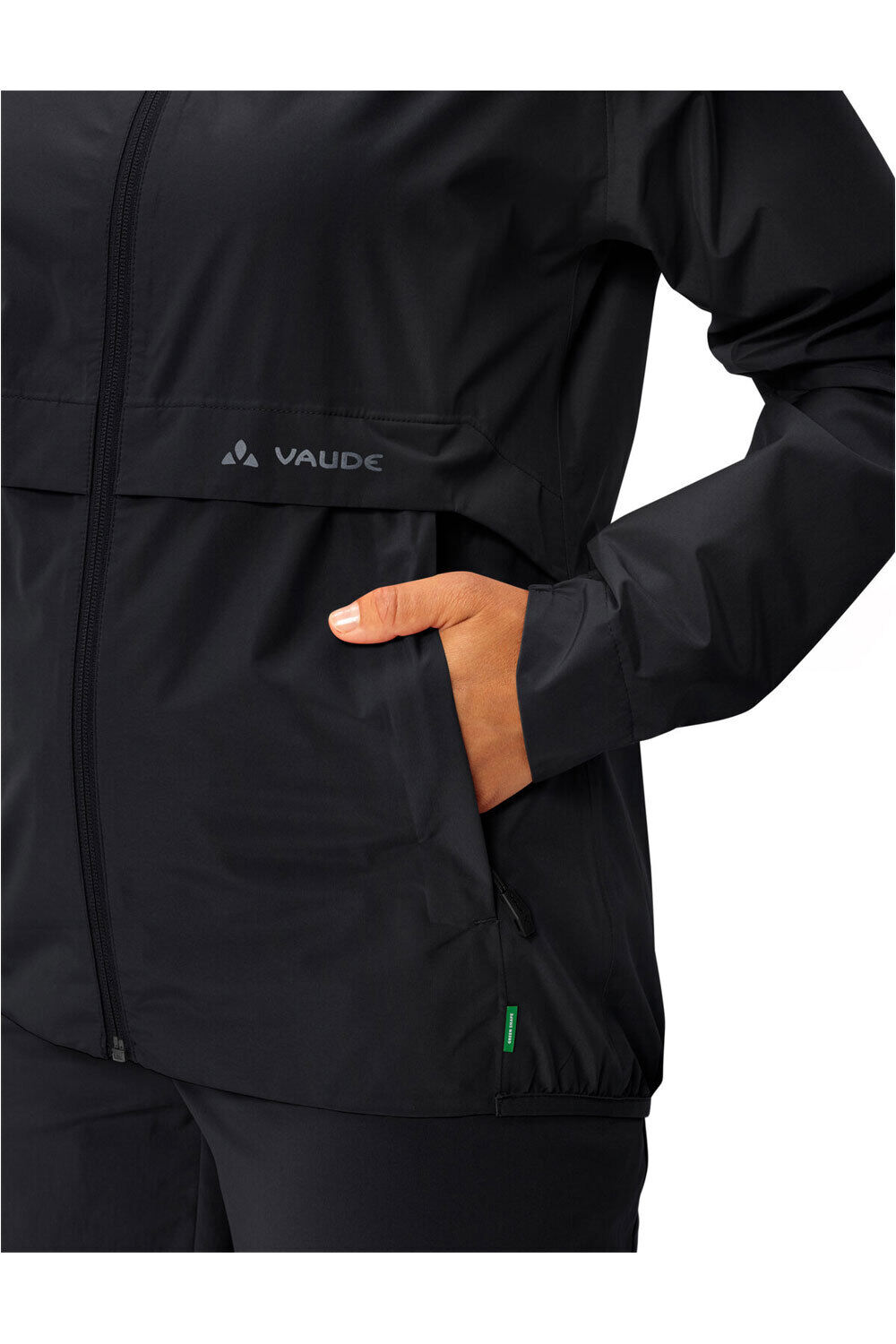 Vaude chaqueta impermeable ciclismo mujer Women's Loamer Rain Jacket vista detalle