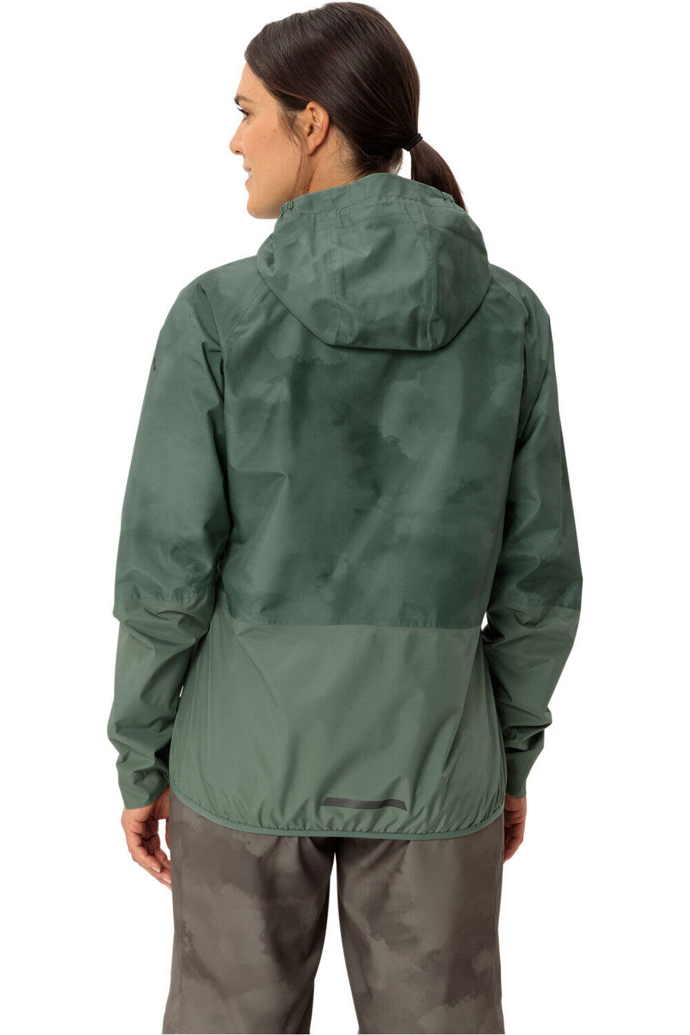 Vaude chaqueta impermeable ciclismo mujer Women's Loamer Rain Jacket vista trasera