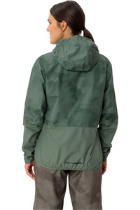 Vaude chaqueta impermeable ciclismo mujer Women's Loamer Rain Jacket vista trasera