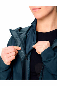 Vaude chaqueta impermeable ciclismo mujer Women's Yaras 3in1 Jacket II vista detalle