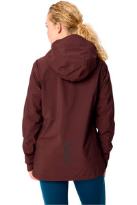 Vaude chaqueta impermeable ciclismo mujer Women's Yaras 3in1 Jacket II vista trasera
