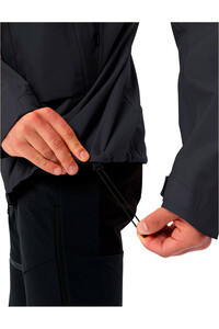 Vaude chaqueta impermeable hombre Men's Croz Alpine 3L Jacket vista detalle