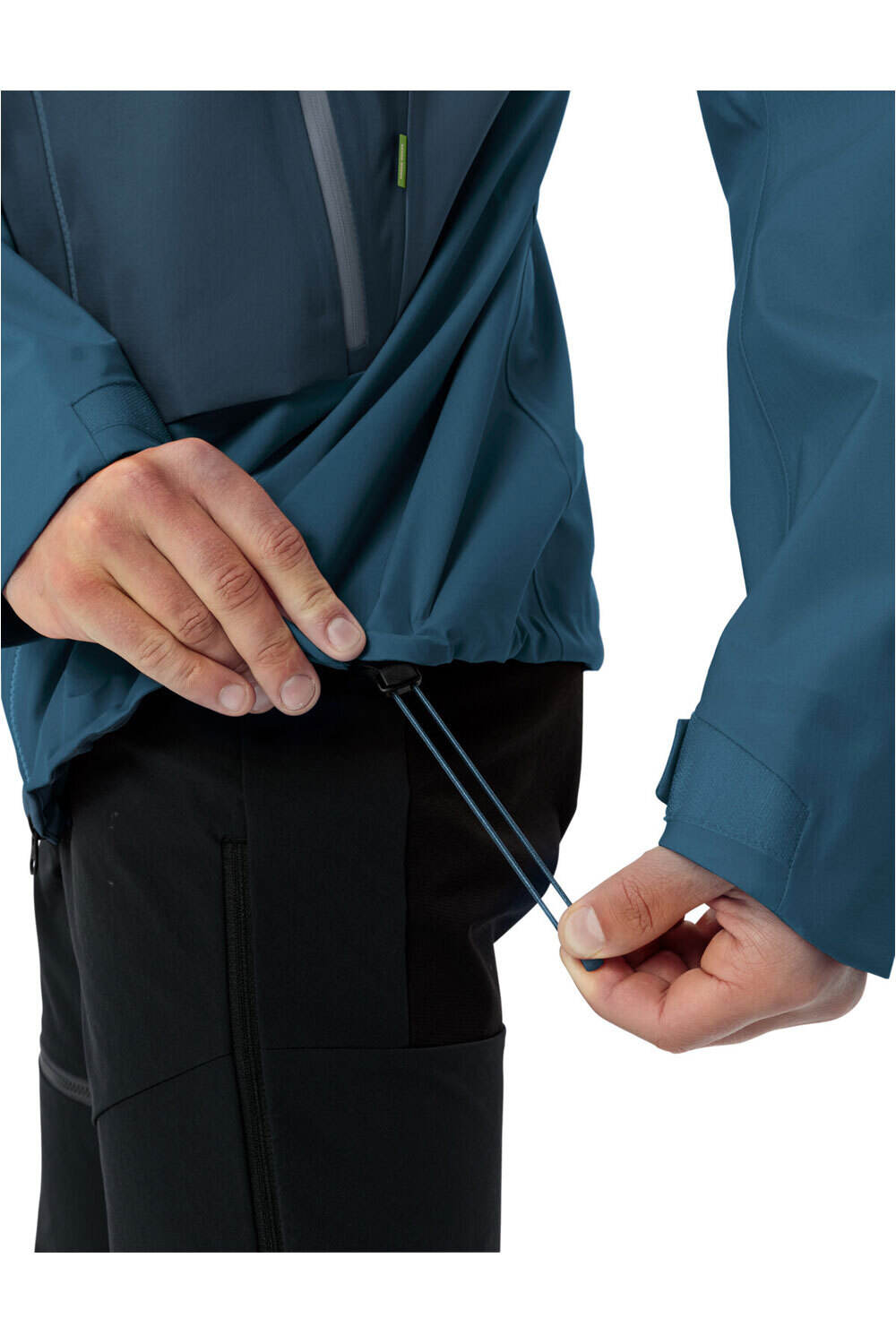 Vaude chaqueta impermeable hombre Men's Croz Alpine 3L Jacket vista detalle