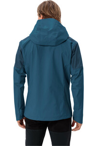 Vaude chaqueta impermeable hombre Men's Croz Alpine 3L Jacket vista trasera