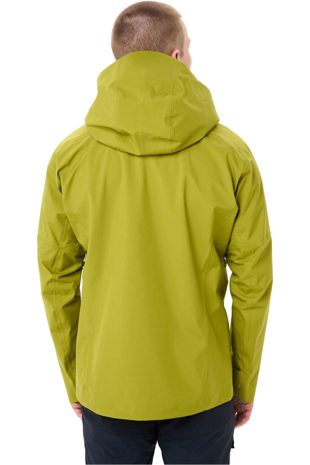 Vaude chaqueta impermeable hombre Men's Croz Alpine 3L Jacket vista trasera