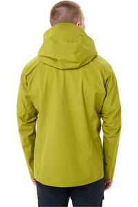 Vaude chaqueta impermeable hombre Men's Croz Alpine 3L Jacket vista trasera