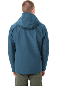 Vaude chaqueta impermeable hombre Men's Elope 3L Jacket vista trasera