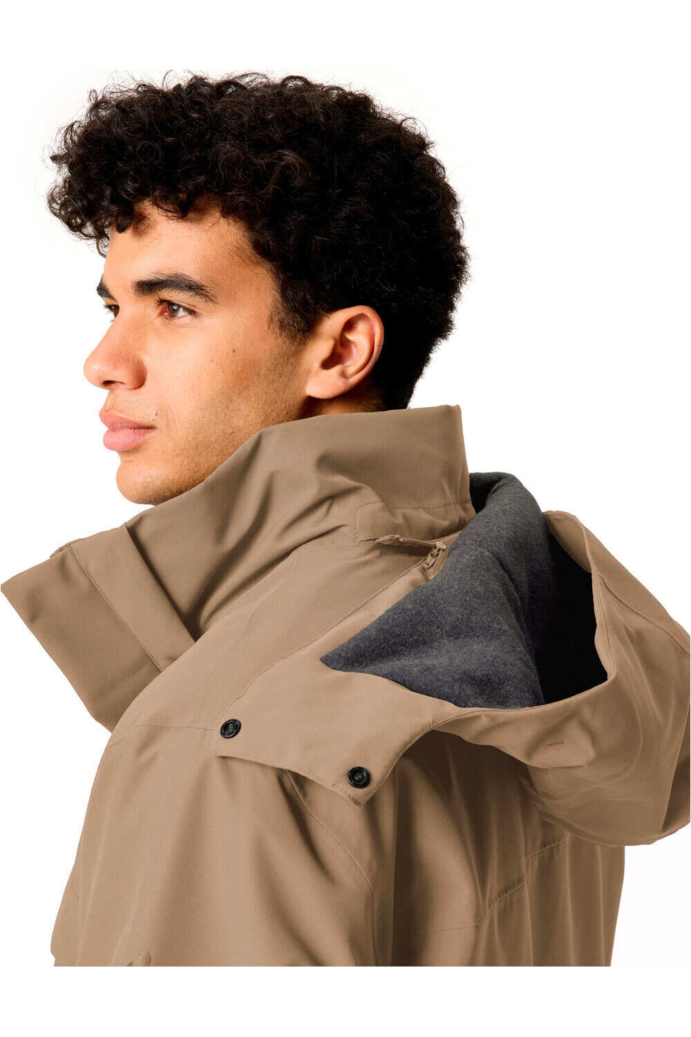 Vaude chaqueta impermeable hombre Men's Idris Wool-Lined Parka 03