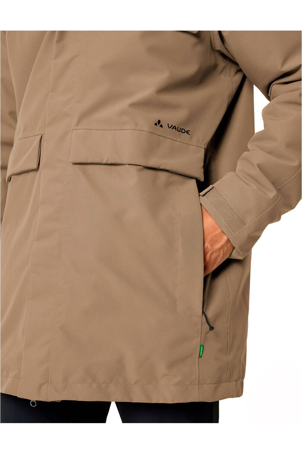 Vaude chaqueta impermeable hombre Men's Idris Wool-Lined Parka 04