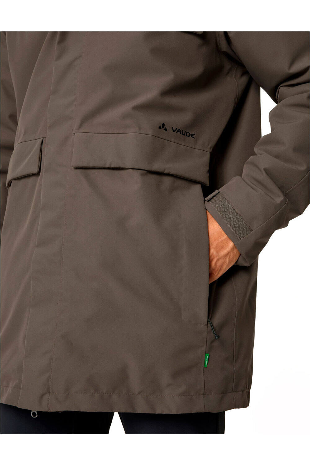 Vaude chaqueta impermeable hombre Men's Idris Wool-Lined Parka 04