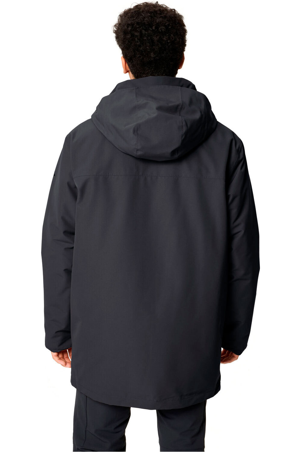 Vaude chaqueta impermeable hombre Men's Idris Wool-Lined Parka vista trasera