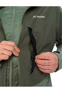 Vaude chaqueta impermeable hombre Men's Monviso 2,5L Jacket vista detalle