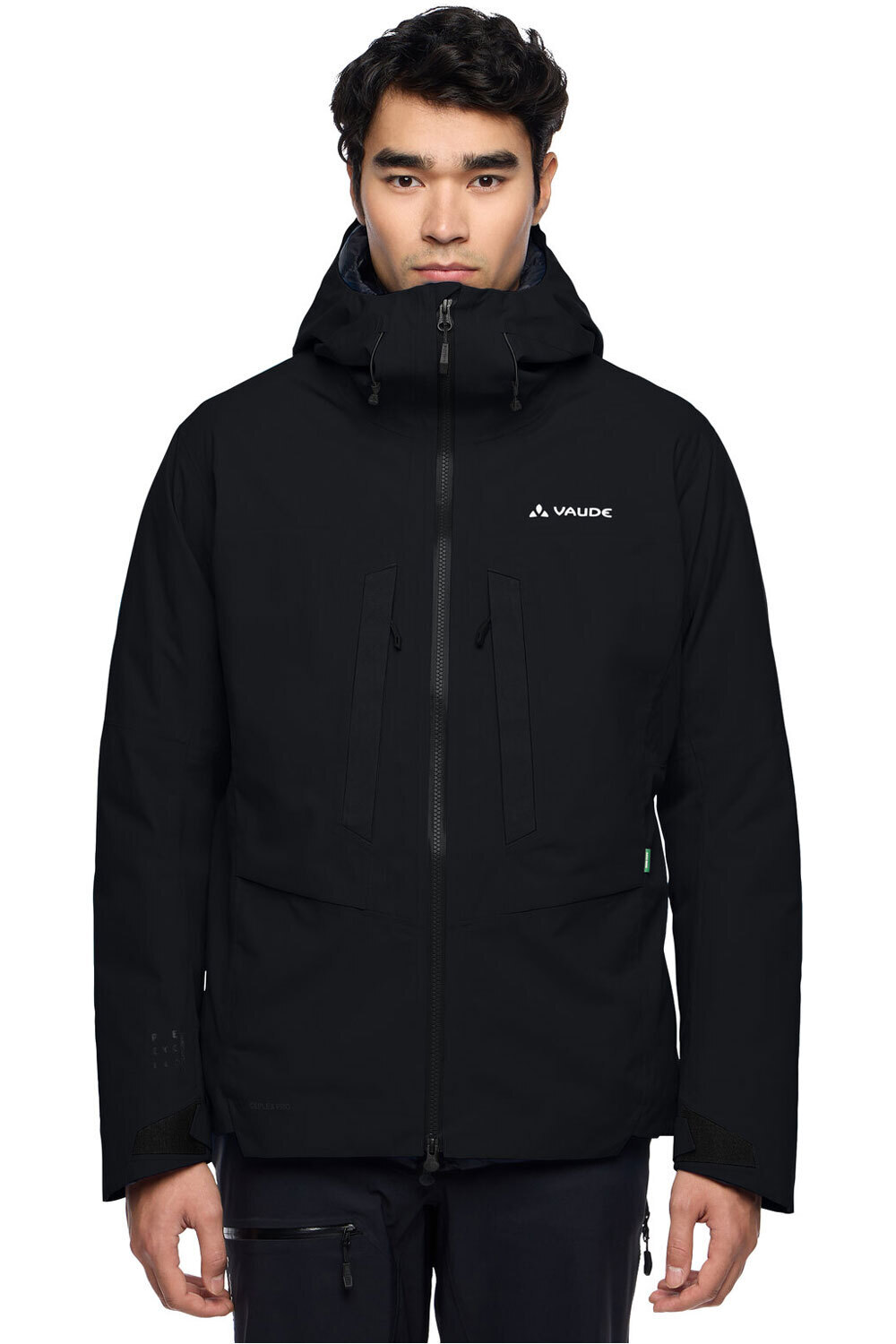 Vaude chaqueta impermeable hombre Men's Monviso 2,5L Jacket vista detalle