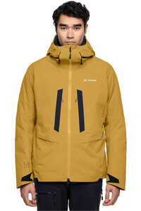 Vaude chaqueta impermeable hombre Men's Monviso 2,5L Jacket vista detalle