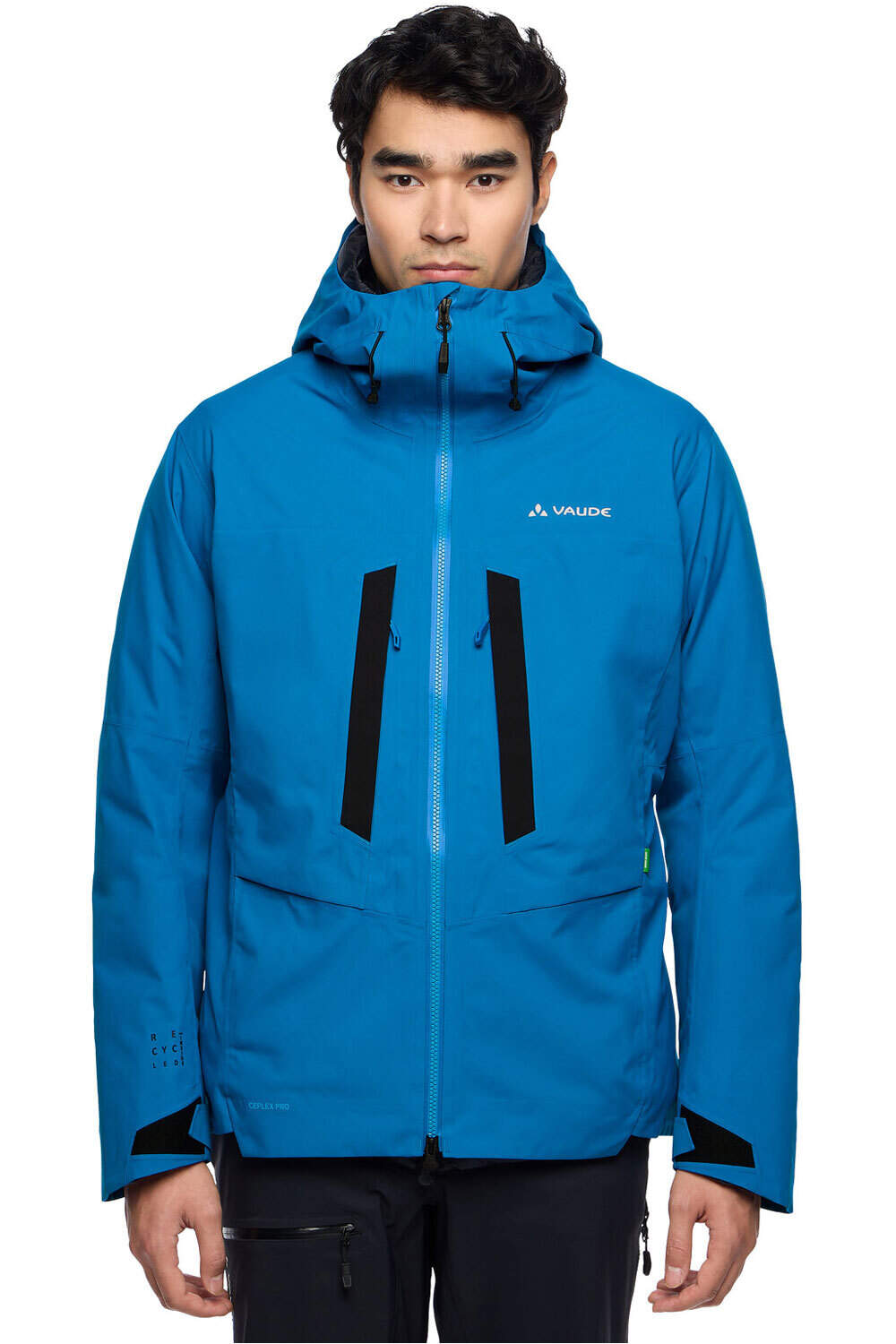 Vaude chaqueta impermeable hombre Men's Monviso 2,5L Jacket vista detalle