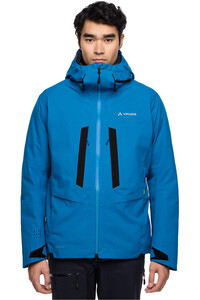 Vaude chaqueta impermeable hombre Men's Monviso 2,5L Jacket vista detalle