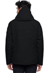 Vaude chaqueta impermeable hombre Men's Monviso 2,5L Jacket vista trasera