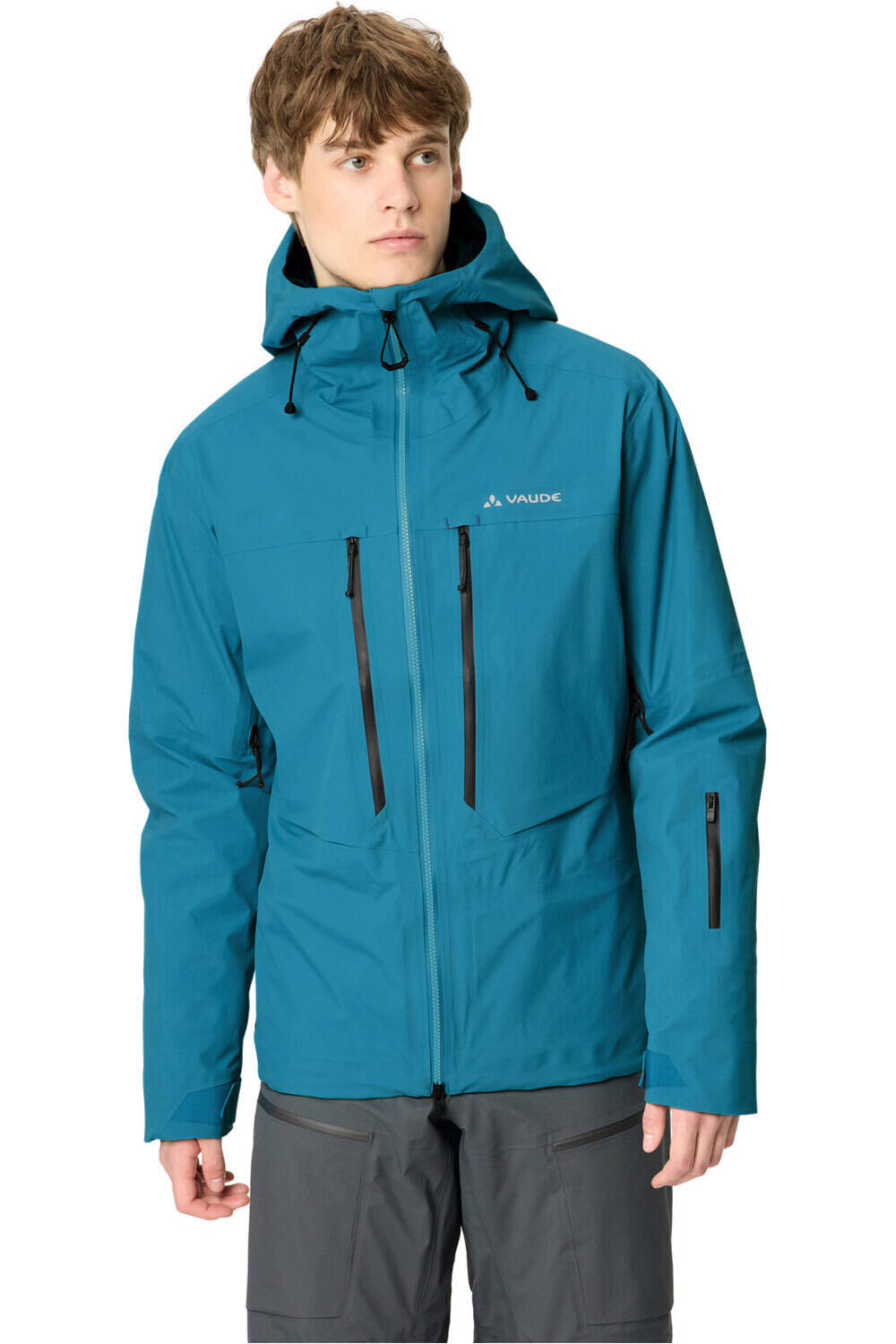 Vaude chaqueta impermeable hombre Men's Monviso 3L Jacket II vista frontal