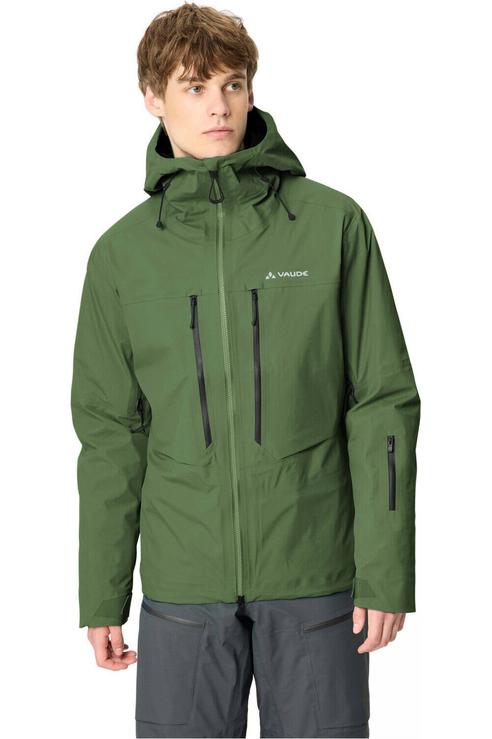 Vaude chaqueta impermeable hombre Men's Monviso 3L Jacket II vista frontal