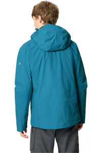 Vaude chaqueta impermeable hombre Men's Monviso 3L Jacket II vista trasera