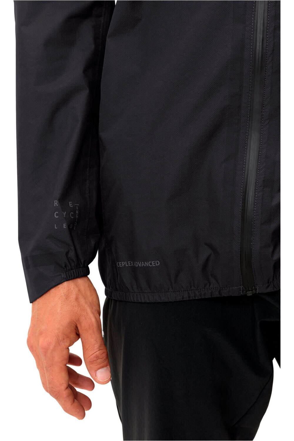 Vaude chaqueta impermeable hombre Men's Scopi 2,5L LW Jacket vista detalle