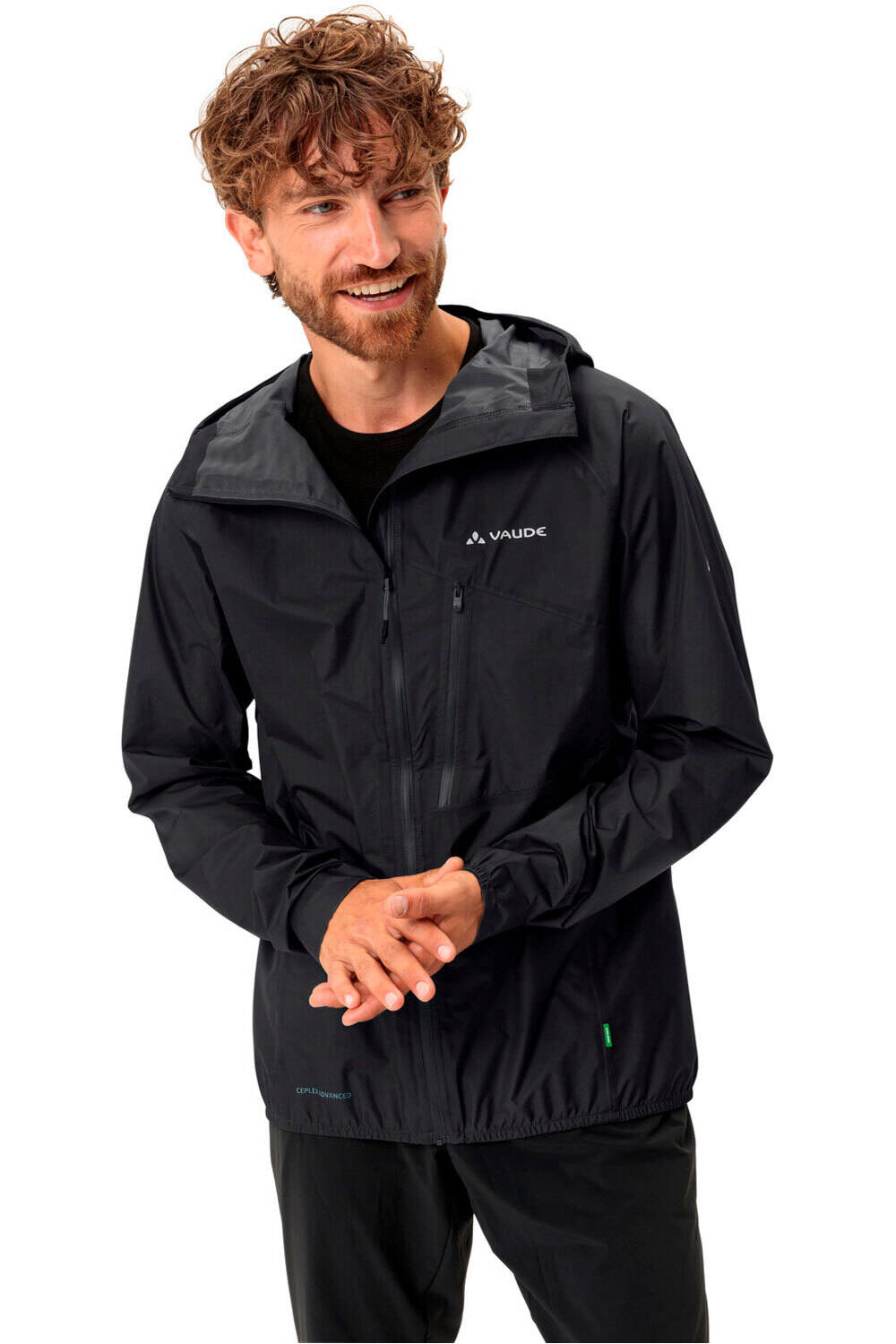 Vaude chaqueta impermeable hombre Men's Scopi 2,5L LW Jacket vista frontal