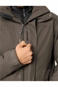 Vaude chaqueta impermeable insulada hombre Men's Caserina 3in1 Jacket III vista detalle