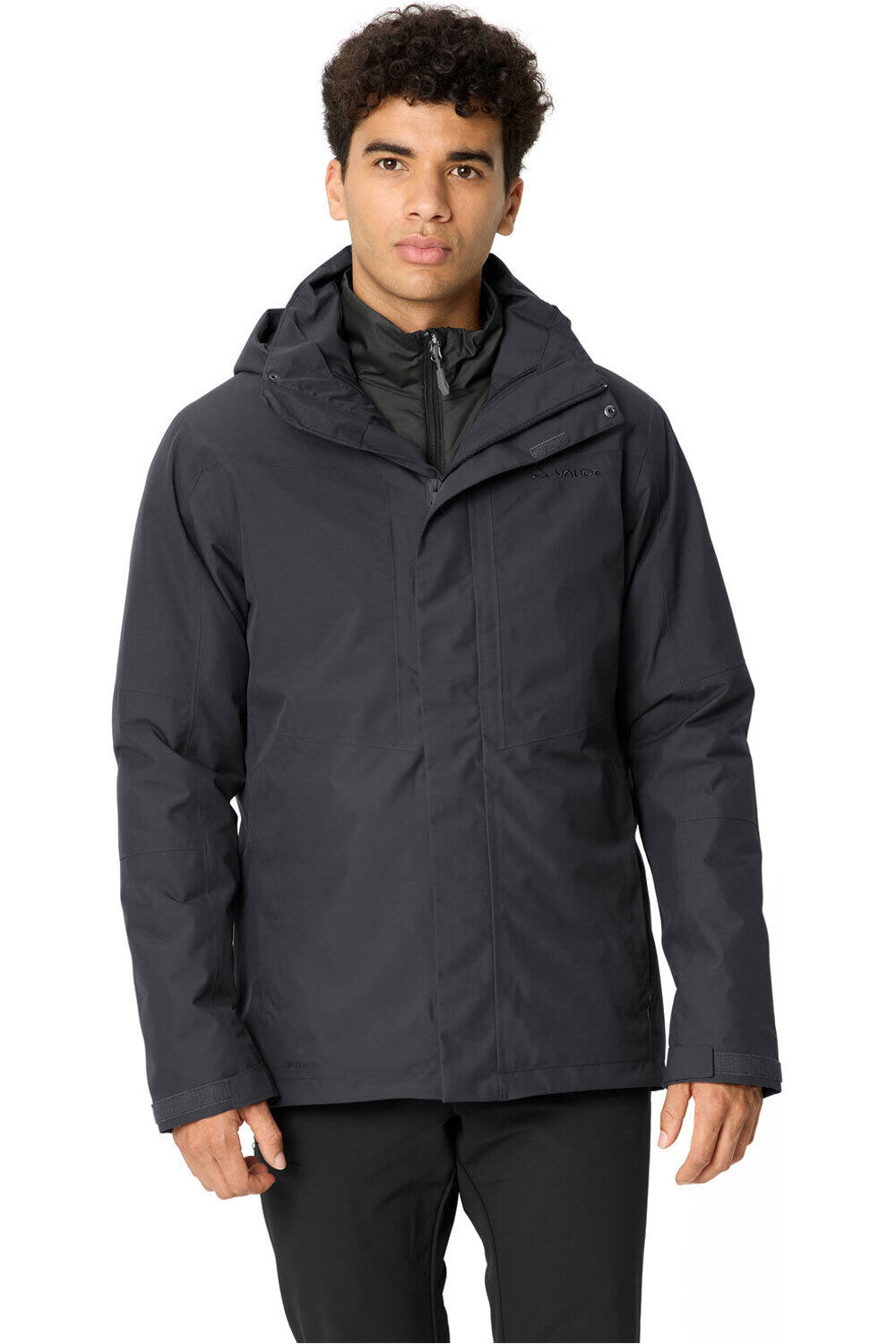 Vaude chaqueta impermeable insulada hombre Men's Caserina 3in1 Jacket III vista frontal