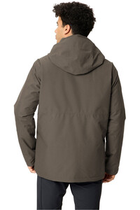 Vaude chaqueta impermeable insulada hombre Men's Caserina 3in1 Jacket III vista trasera