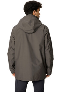 Vaude chaqueta impermeable insulada hombre Men's Idris 3in1 Parka IV vista trasera