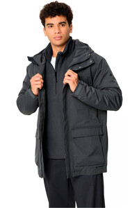 Vaude chaqueta impermeable insulada hombre Men's Manukau Parka III vista detalle