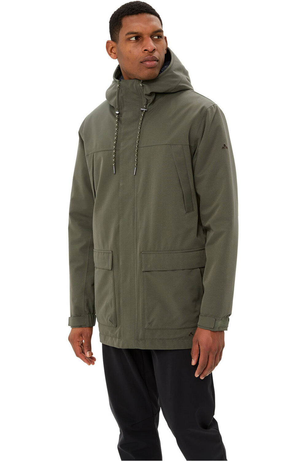 Vaude chaqueta impermeable insulada hombre Men's Manukau Parka III vista frontal
